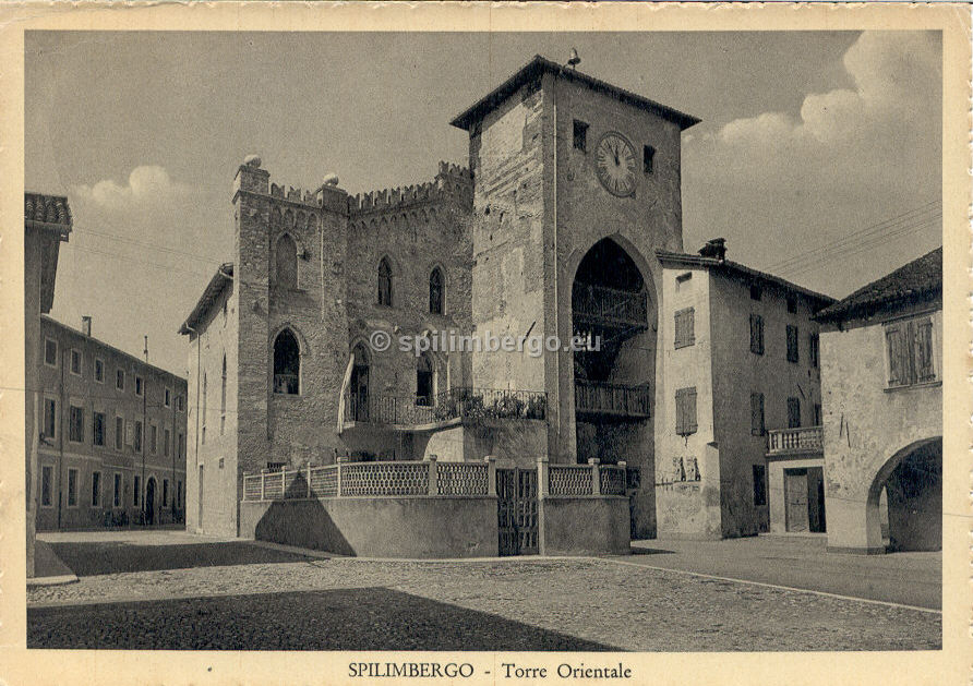 Spilimbergo, Torre Orientale anni 40 50.jpg